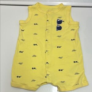 Carter's‎ Bright Yellow Baby Romper